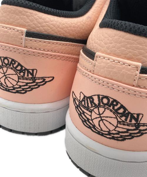 NIKE（ナイキ）NIKE (ナイキ) NIKE AIR JORDAN 1 LOW ブラック×ピンク サイズ:26.5 未使用品の古着・服飾アイテム