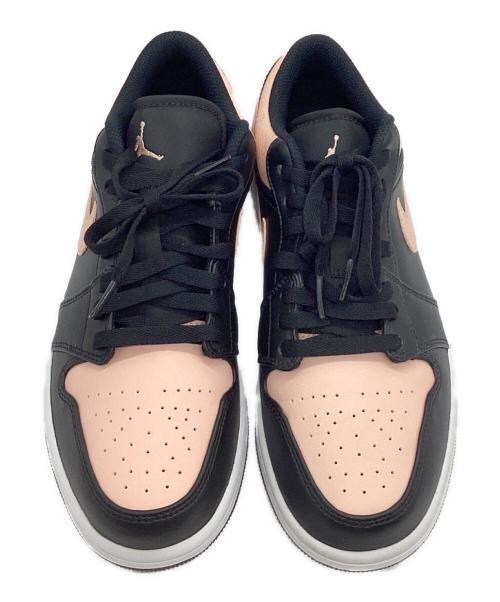 NIKE（ナイキ）NIKE (ナイキ) NIKE AIR JORDAN 1 LOW ブラック×ピンク サイズ:26.5 未使用品の古着・服飾アイテム