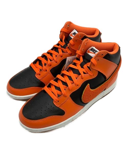 NIKE（ナイキ）NIKE (ナイキ) スニーカー ブラック/セーフティ オレンジ-ユニバーシティ ゴールド-サミット ホワイト サイズ:US9の古着・服飾アイテム