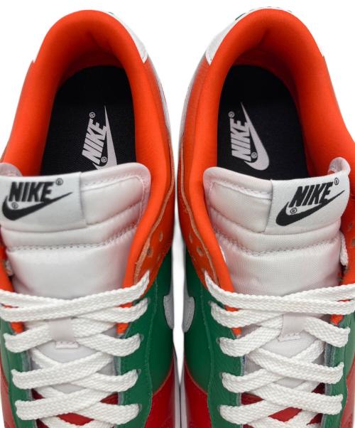NIKE（ナイキ）NIKE (ナイキ) NIKE DUNK LOW 365 nike by you レッド×グリーン×オレンジ サイズ:US10.5の古着・服飾アイテム