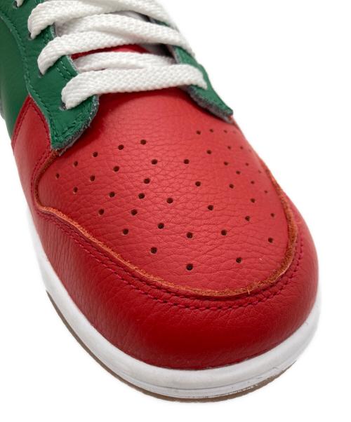 NIKE（ナイキ）NIKE (ナイキ) NIKE DUNK LOW 365 nike by you レッド×グリーン×オレンジ サイズ:US10.5の古着・服飾アイテム