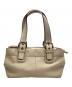 COACH (コーチ) トートバッグ ベージュ：8000円
