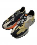 NEW BALANCEニューバランス）の古着「New balance MS327PB」｜ベージュ×ブラック