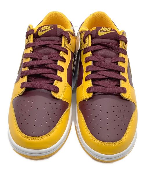 NIKE（ナイキ）NIKE (ナイキ) DUNK LOW RETRO ゴールド/ユニバーシティ ゴールド-ホワイト-ディープ マルーン サイズ:US9 未使用品の古着・服飾アイテム