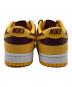 中古・古着 NIKE (ナイキ) DUNK LOW RETRO ゴールド/ユニバーシティ ゴールド-ホワイト-ディープ マルーン サイズ:US9 未使用品：6000円