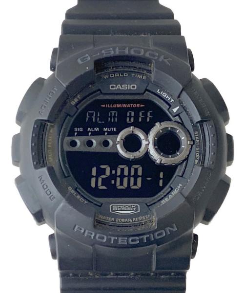 CASIO（カシオ）CASIO (カシオ) G-SHOCK　	GD-100　デジタルウォッチ ブラックの古着・服飾アイテム