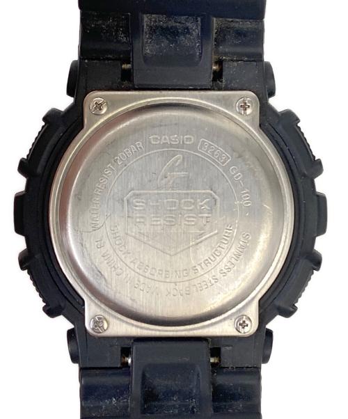 CASIO（カシオ）CASIO (カシオ) G-SHOCK　	GD-100　デジタルウォッチ ブラックの古着・服飾アイテム