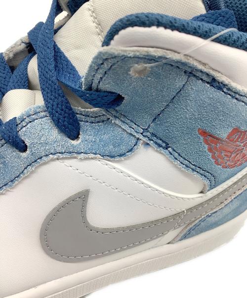 NIKE（ナイキ）NIKE (ナイキ) AIR JORDAN 1 MID SE”HYPER ROYAL” ブルー サイズ:US9の古着・服飾アイテム