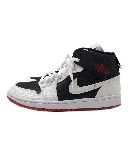 NIKE（ナイキ）NIKE (ナイキ)  Nike Women's Air Jordan 1 Mid SE Utility（ナイキ ウィメンズ エア ジョーダン 1 MID SE ユーティリティ） ホワイト×ブラック サイズ:26.5cm 未使用品の古着・服飾アイテム