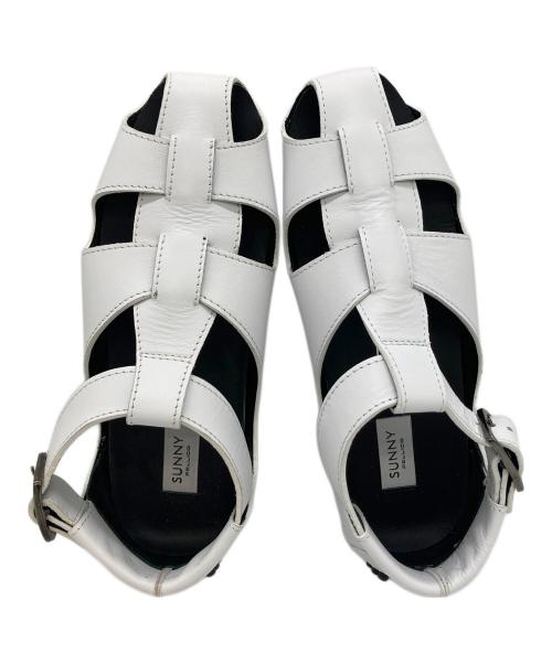 SUNNY PELLICO（サニーペリコー）SUNNY PELLICO (サニーペリコー) グルカサンダル ホワイト サイズ:36の古着・服飾アイテム