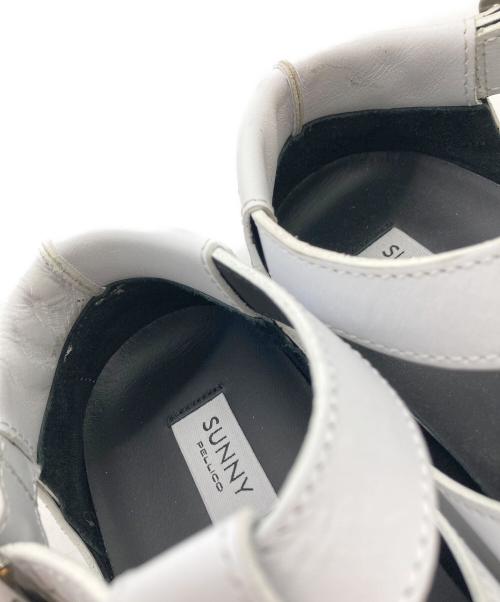 SUNNY PELLICO（サニーペリコー）SUNNY PELLICO (サニーペリコー) グルカサンダル ホワイト サイズ:36の古着・服飾アイテム