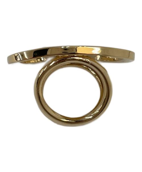 Salvatore Ferragamo（サルヴァトーレ フェラガモ）Salvatore Ferragamo (サルヴァトーレ フェラガモ) スカーフリング ゴールドの古着・服飾アイテム