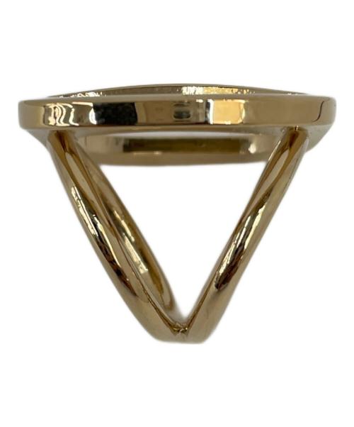 Salvatore Ferragamo（サルヴァトーレ フェラガモ）Salvatore Ferragamo (サルヴァトーレ フェラガモ) スカーフリング ゴールドの古着・服飾アイテム