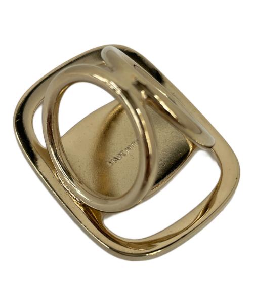 Salvatore Ferragamo（サルヴァトーレ フェラガモ）Salvatore Ferragamo (サルヴァトーレ フェラガモ) スカーフリング ゴールドの古着・服飾アイテム