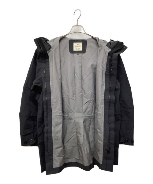 Snow peak（スノーピーク）Snow peak (スノーピーク) レインジャケット ブラック サイズ:USA　Ｍの古着・服飾アイテム