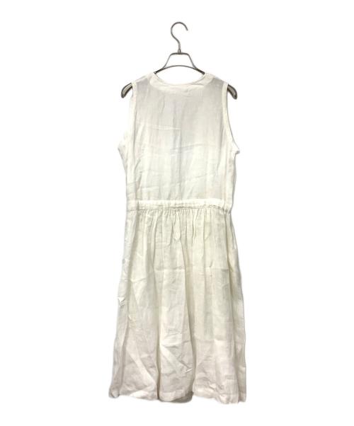 SOIL（ソイル）SOIL (ソイル) ノースリーブワンピース ホワイト サイズ:Sの古着・服飾アイテム
