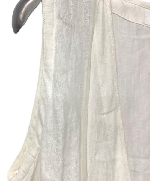 SOIL（ソイル）SOIL (ソイル) ノースリーブワンピース ホワイト サイズ:Sの古着・服飾アイテム