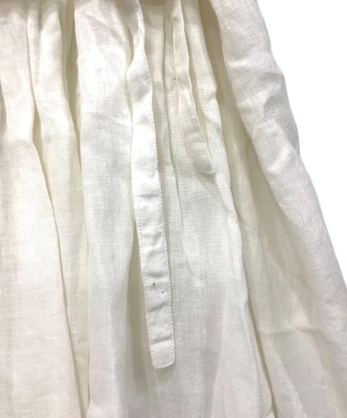 SOIL（ソイル）SOIL (ソイル) ノースリーブワンピース ホワイト サイズ:Sの古着・服飾アイテム