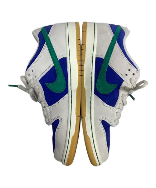 NIKE SB（ナイキエスビー）NIKE SB (ナイキエスビー) スニーカー ホワイト×ブルー×グリーン サイズ:28cmの古着・服飾アイテム