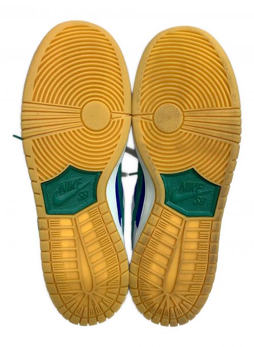 NIKE SB（ナイキエスビー）NIKE SB (ナイキエスビー) スニーカー ホワイト×ブルー×グリーン サイズ:28cmの古着・服飾アイテム
