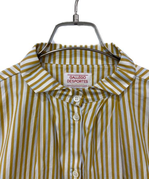 GALLEGO DESPORTES（ギャレゴデスポート）GALLEGO DESPORTES (ギャレゴデスポート) シャツ イエロー サイズ:Sサイズの古着・服飾アイテム