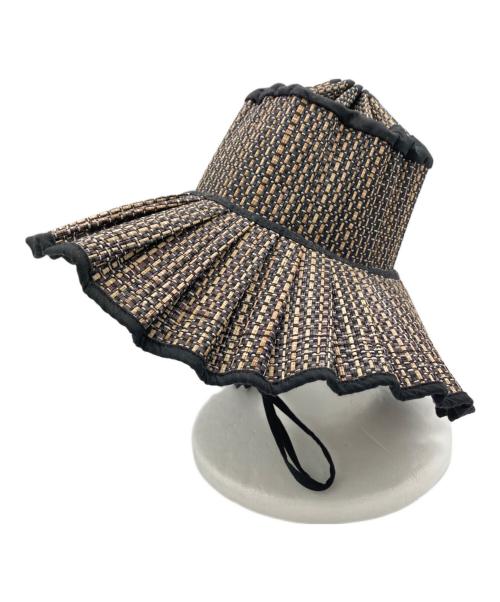 Lorna Murray（ローナマーレイ）LORNA MURRAY (ローナマーレイ) メルボルン アイランド カプリ ハット ブラック サイズ:Lの古着・服飾アイテム