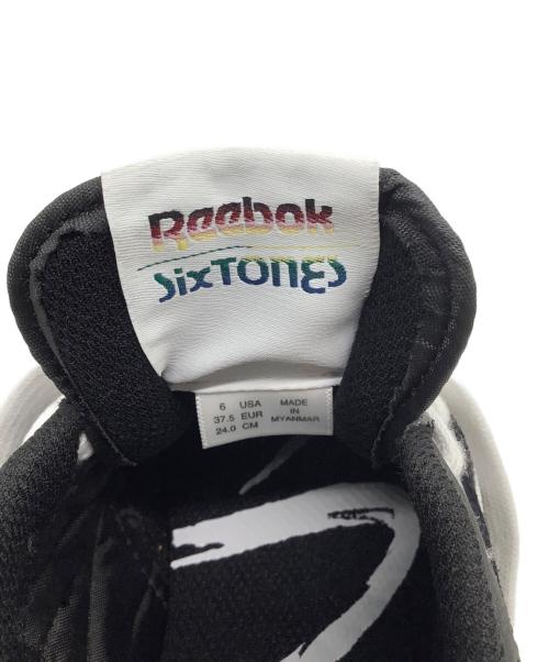 SIXTONES × REEBOK（ストーンズ ⅹ リーボック）SIXTONES × REEBOK (ストーンズ ⅹ リーボック) スニーカー ブラック サイズ:USA6の古着・服飾アイテム