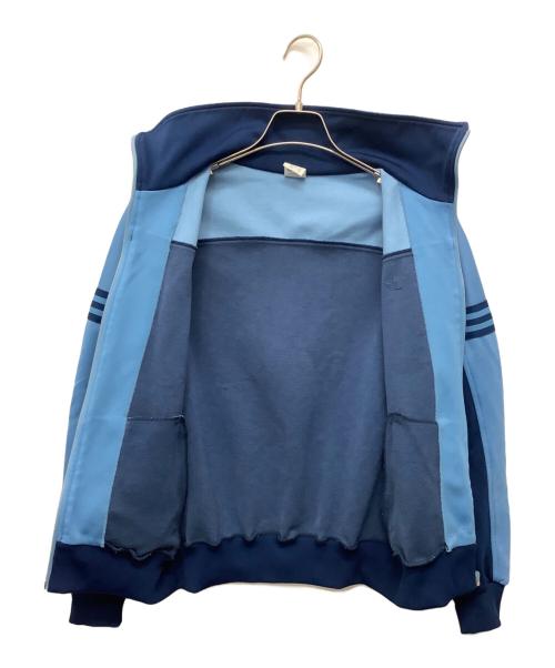 adidas（アディダス）adidas (アディダス) トラックジャケット スカイブルー×ネイビー サイズ:3の古着・服飾アイテム