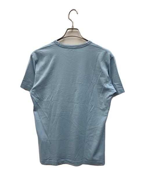 Acne studios（アクネ ストゥディオス）ACNE STUDIOS (アクネ ストゥディオス) フェイスパッチTシャツ スカイブルー サイズ:sの古着・服飾アイテム