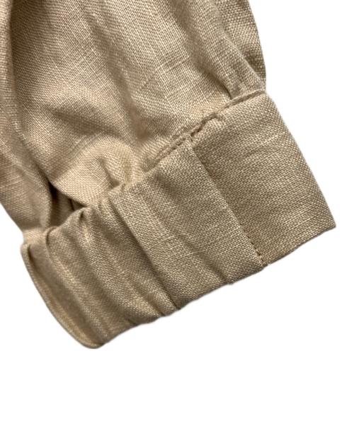 Samansa Mos2（サマンサモスモス）Samansa Mos2 (サマンサモスモス) バックリボンウエストギャザーワンピース ブラウン サイズ:Free 未使用品の古着・服飾アイテム