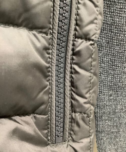 MONCLER（モンクレール）MONCLER (モンクレール) MAGLIONE TRICOT CARDIGAN グレー サイズ:SIZE Mの古着・服飾アイテム