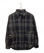 maison kitsuneメゾンキツネ）の古着「ジャケット」｜グリーン×ブラック