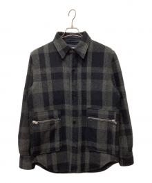 maison kitsune（メゾンキツネ）の古着「ジャケット」｜グリーン×ブラック