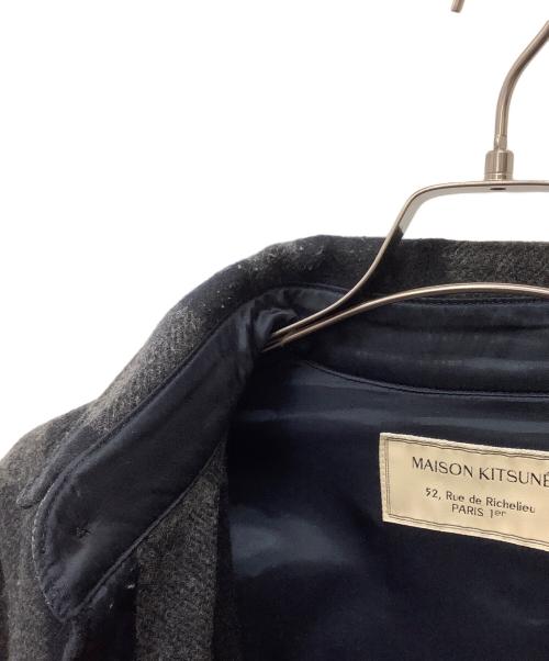maison kitsune（メゾンキツネ）maison kitsune (メゾンキツネ) ジャケット グリーン×ブラック サイズ:Mの古着・服飾アイテム