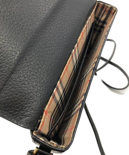 Burberry's（バーバリー）Burberry's (バーバリーズ) ショルダーバッグ ブラックの古着・服飾アイテム
