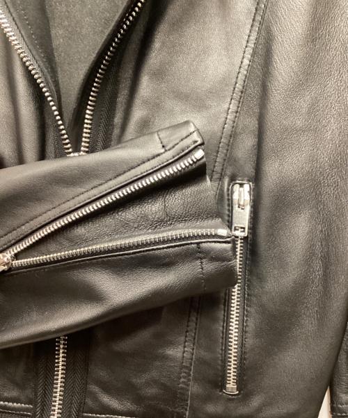 DIESEL（ディーゼル）DIESEL (ディーゼル) シングルライダースジャケット ブラック サイズ:不明の古着・服飾アイテム