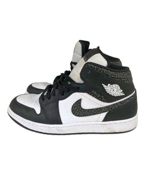NIKE（ナイキ）NIKE (ナイキ) AIR JORDAN 1 MID SE(ジョーダンワン） ELEPHANT ブラック サイズ:US12の古着・服飾アイテム