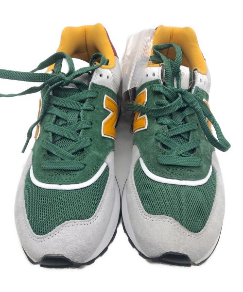 NEW BALANCE（ニューバランス）NEW BALANCE (ニューバランス) eYe JUNYA WATANABE MAN (アイ ジュンヤワタナベマン) NEW BALANCE(ニューバランス) グレー×グリーン サイズ:27 未使用品の古着・服飾アイテム