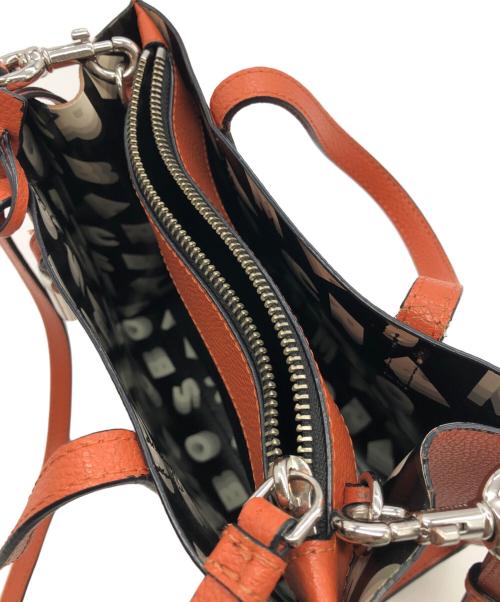 MARC JACOBS（マークジェイコブズ）MARC JACOBS (マーク ジェイコブス) 2WAYショルダーバッグ オレンジの古着・服飾アイテム