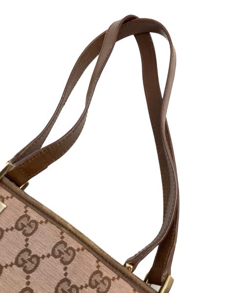 GUCCI（グッチ）GUCCI (グッチ) GG ピンク×ブラウンの古着・服飾アイテム