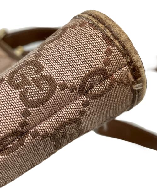 GUCCI（グッチ）GUCCI (グッチ) GG ピンク×ブラウンの古着・服飾アイテム