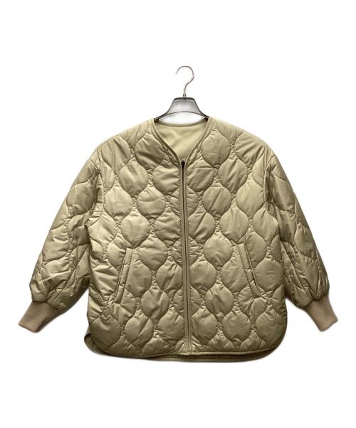 FRAMeWORK（フレームワーク）FRAMeWORK (フレームワーク) キルティングジャケット ベージュ サイズ:Sの古着・服飾アイテム