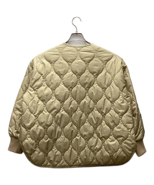 FRAMeWORK（フレームワーク）FRAMeWORK (フレームワーク) キルティングジャケット ベージュ サイズ:Sの古着・服飾アイテム