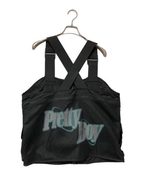 X-LARGE（エクストララージ）X-LARGE (エクストララージ) Pretty Boy Gear (プリティーボーイギア) チェストリグベスト ブラック サイズ:Freeの古着・服飾アイテム