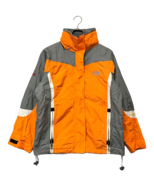 THE NORTH FACE（ザ ノース フェイス）THE NORTH FACE (ザ ノース フェイス) SUMMIT SERIES　ナイロンジャケット オレンジ×グレー サイズ:SIZE Mの古着・服飾アイテム