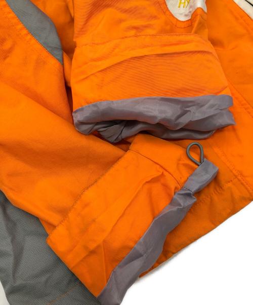 THE NORTH FACE（ザ ノース フェイス）THE NORTH FACE (ザ ノース フェイス) SUMMIT SERIES　ナイロンジャケット オレンジ×グレー サイズ:SIZE Mの古着・服飾アイテム