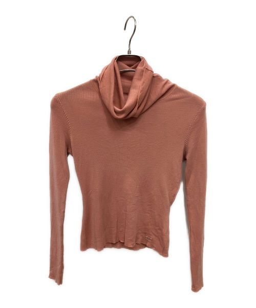 CHANEL（シャネル）CHANEL (シャネル) タートルネックニット／TURTLE NECK KNIT ピンク サイズ:38の古着・服飾アイテム