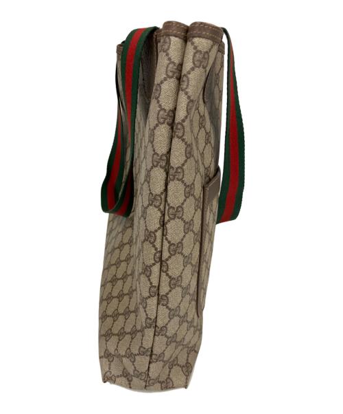 GUCCI（グッチ）GUCCI (グッチ) OLD GUCCI　シェリーライン ベージュの古着・服飾アイテム