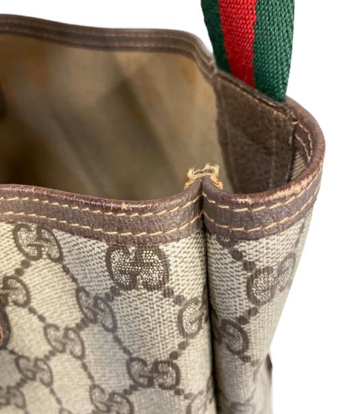 GUCCI（グッチ）GUCCI (グッチ) OLD GUCCI　シェリーライン ベージュの古着・服飾アイテム