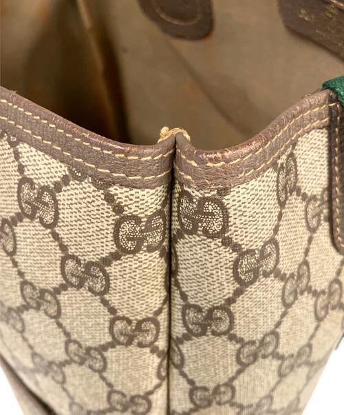GUCCI（グッチ）GUCCI (グッチ) OLD GUCCI　シェリーライン ベージュの古着・服飾アイテム